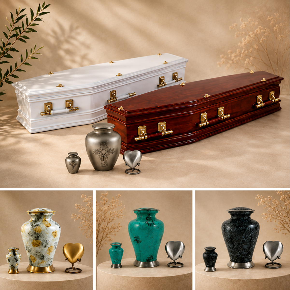 explore our coffins urns